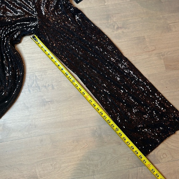 Express High Waisted Sequin Wide Leg Pants NWT - Picture 14 of 14